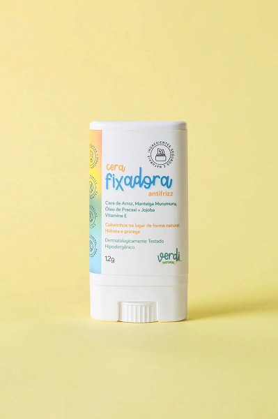 cera fixadora antifrizz infantil natural 424