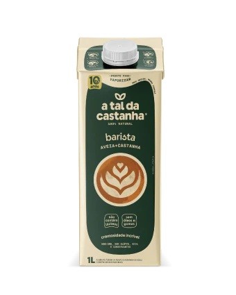 alimento a tal da castanha barista caju/aveia 1l 307
