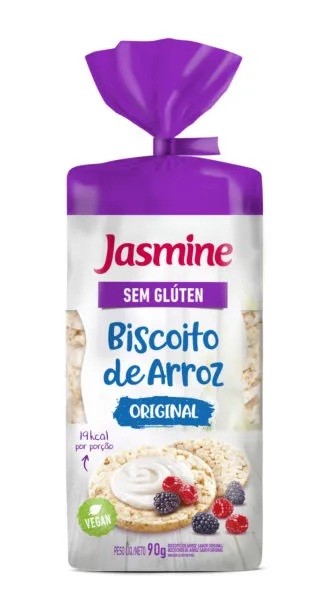 biscoito arroz s/ gluten original 90g 400